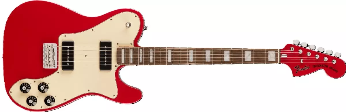 Telecaster Deluxe Cleaver signature Chris Shiflett en srie limite (fini Dakota rouge, touche en palissandre)